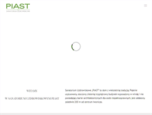 Tablet Screenshot of piastiwonicz.pl